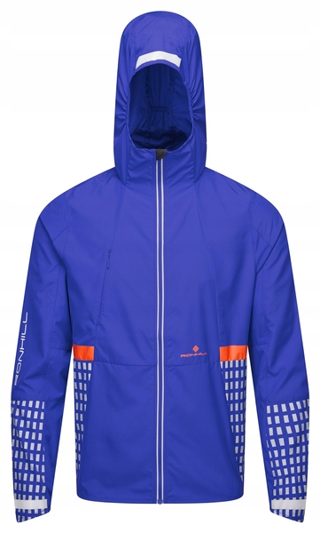Kurtka Sportowa do Biegania Ronhill S Męska Tech Afterhours Jacket Niebies.