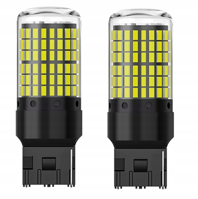 Żarówki Led W21W 7440 T20 Canbus Białe Wsteczny Postojowe 2 szt.