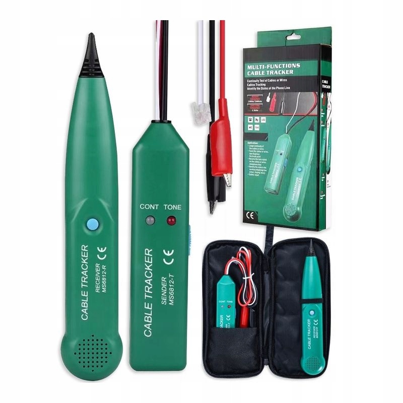 Miernik wykrywacz par przewodów MS6812