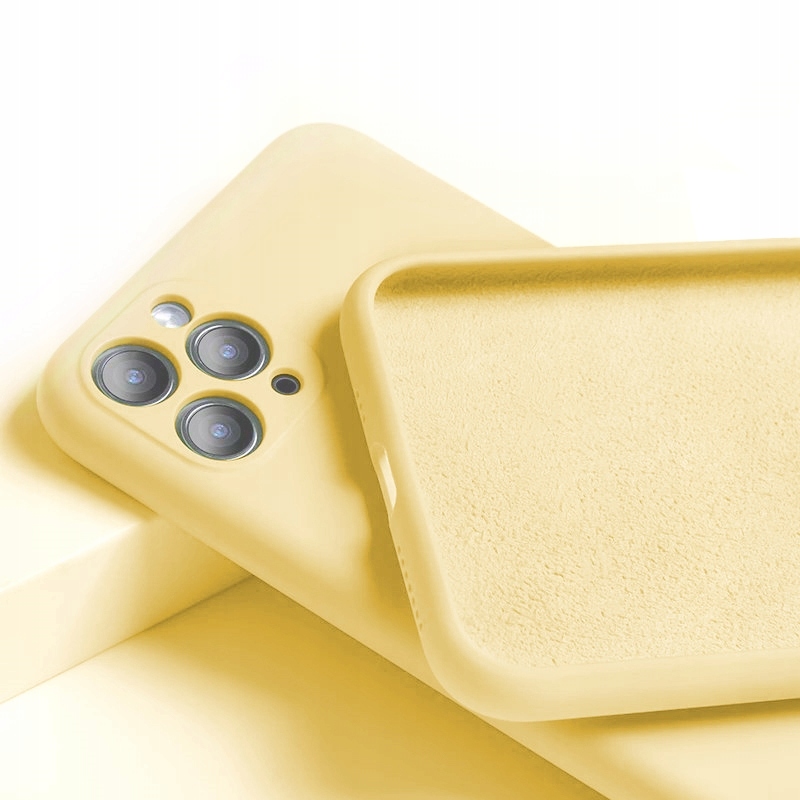 

Etui Żółte Liquid do iPhone 12 Pro Max