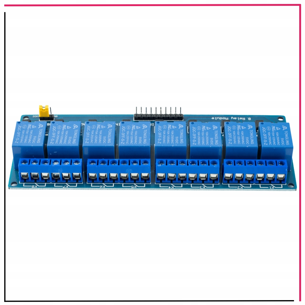 Przekaźnik 5V 8 Kanałów Moduł Przekaźników 230V 10A Zgodny z Arduino RPI Model Moduł przekaźników 8 kanałów 5V dla Arduino STM32