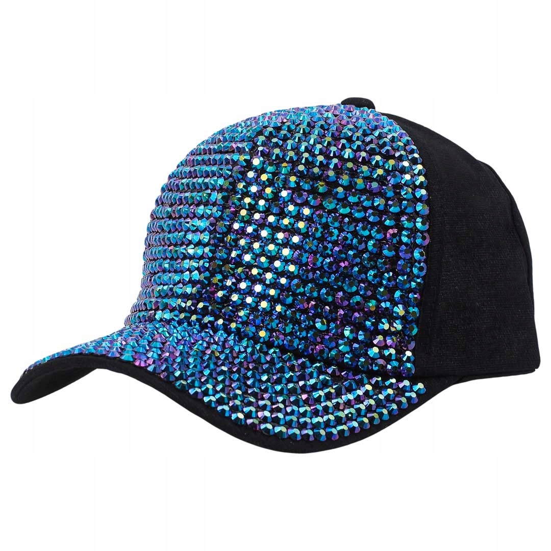 

Czapka Z Daszkiem Damska Bejsbolówka Sport Cekiny