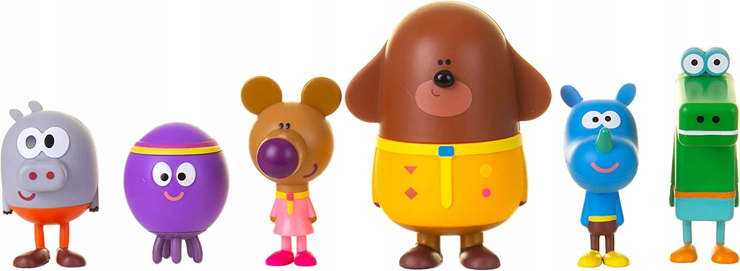 

Hey Duggee Zestaw figurek z bajki 6w1 Zabawki