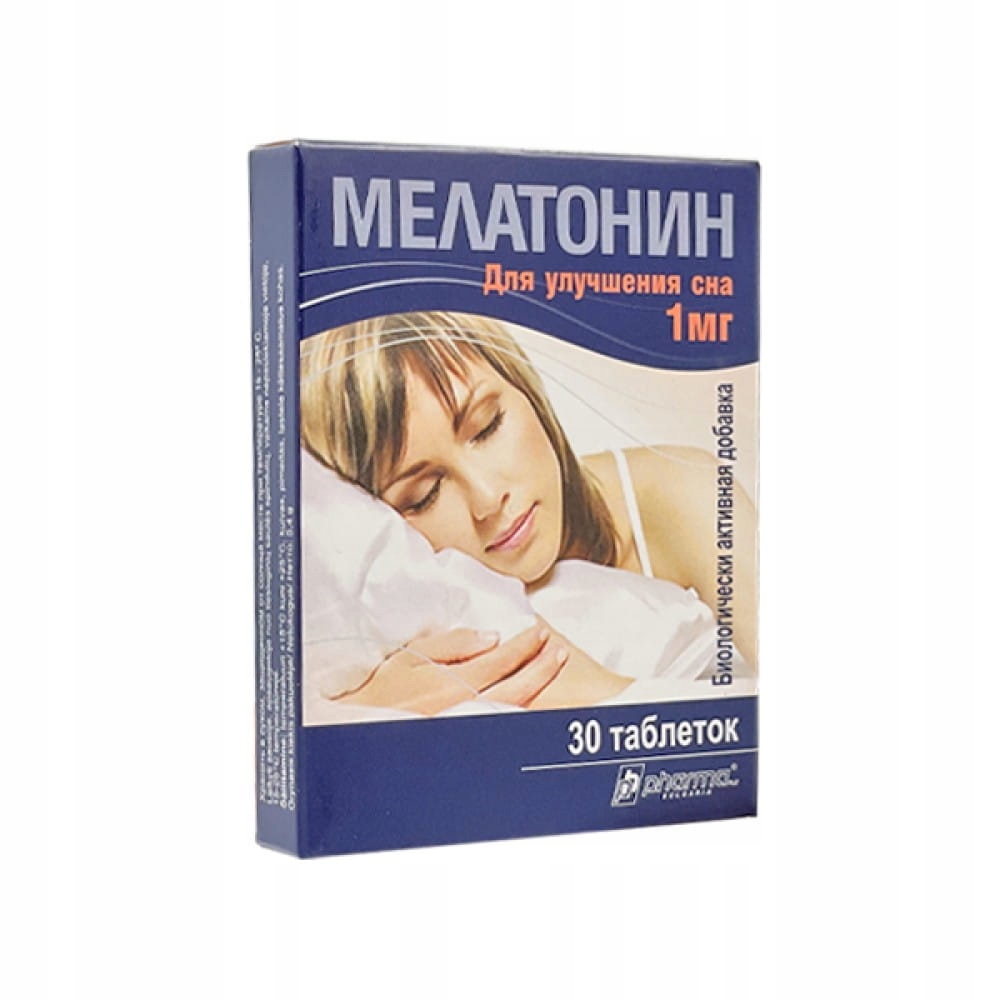 

Melatonina Na Sen 1 mg 30 tabletek