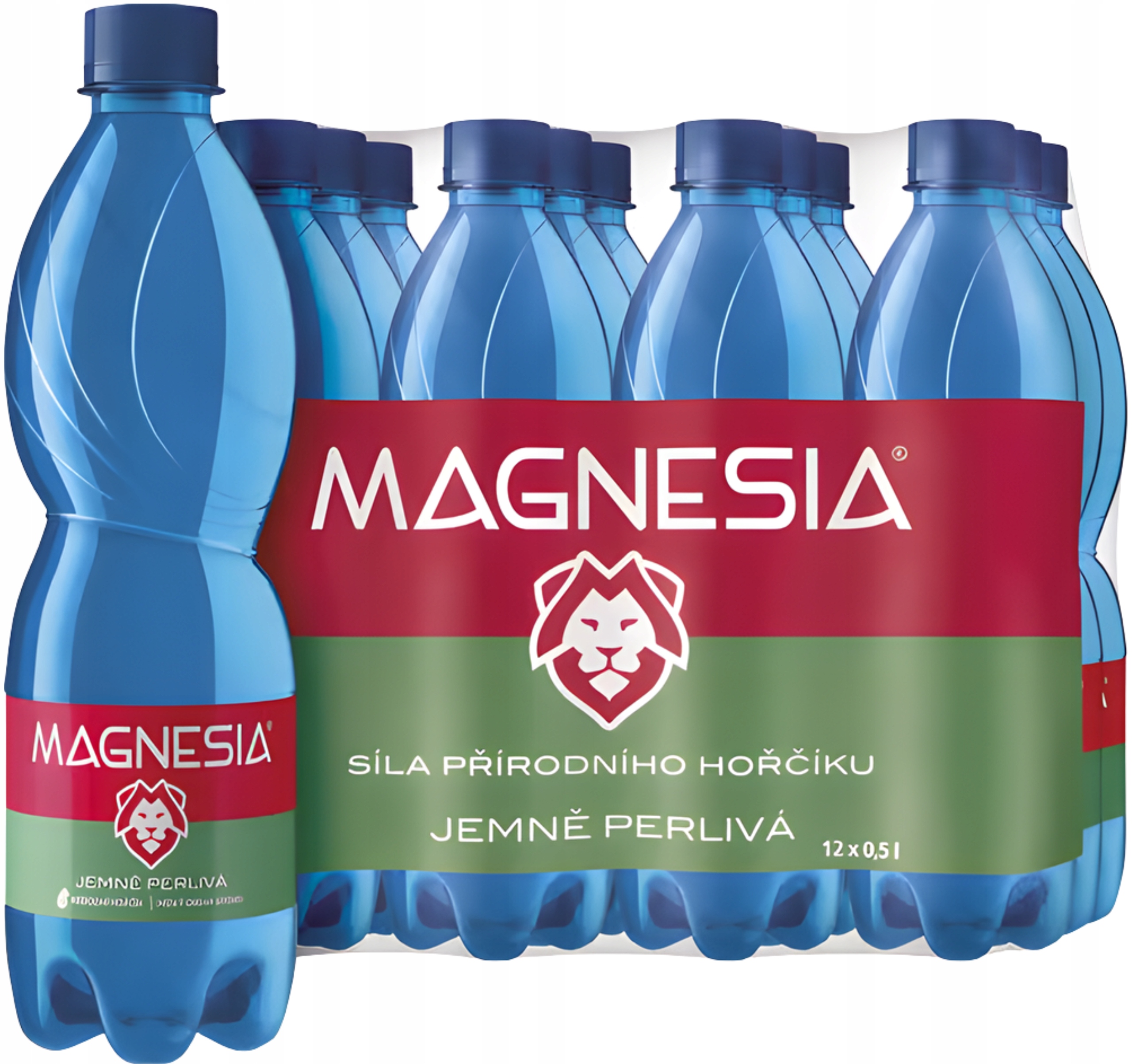 Magnesia Jemně perlivá přírodní minerální voda 12×0,5l