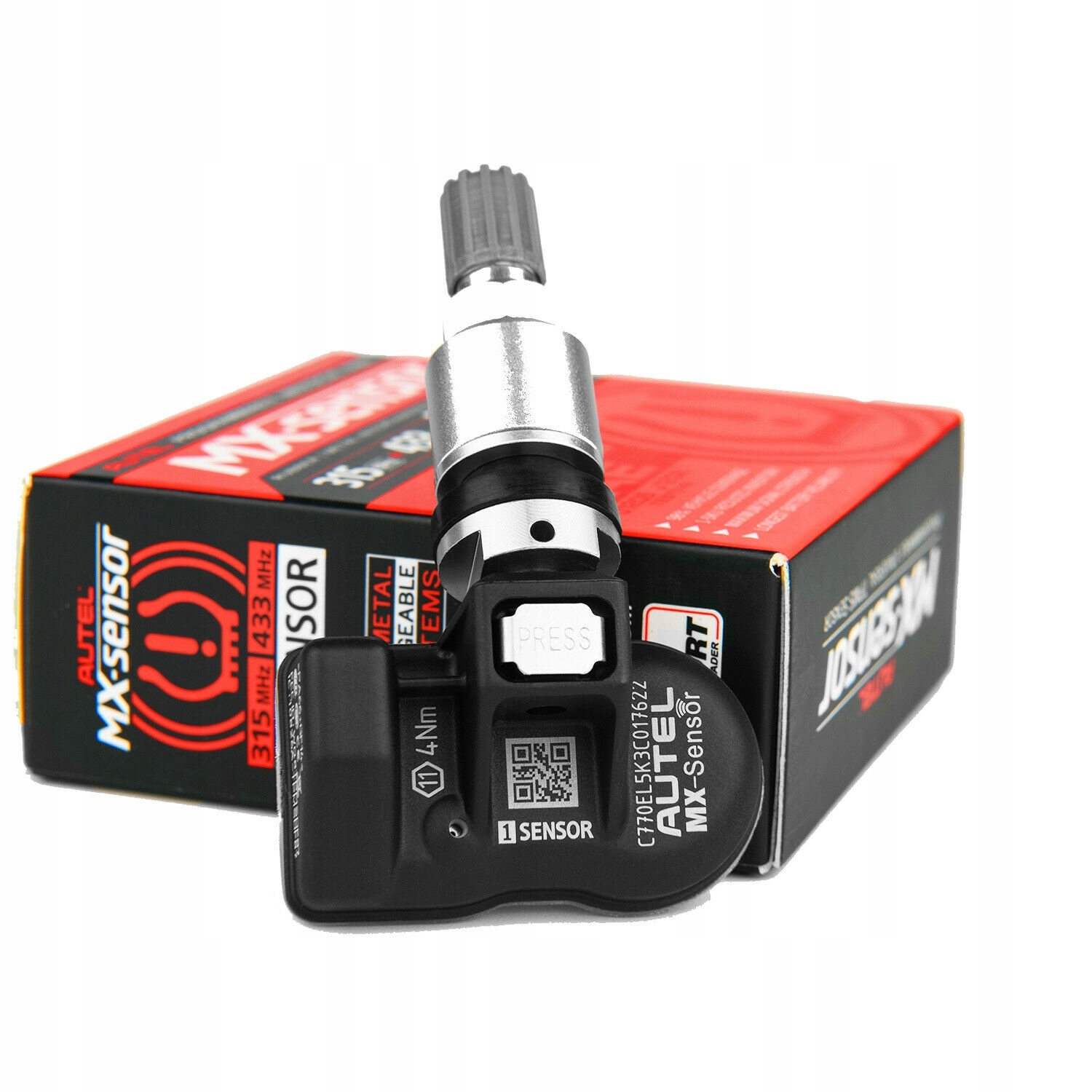 Czujnik TPMS Autel MX Sensor METALOWY 315 433 2w1