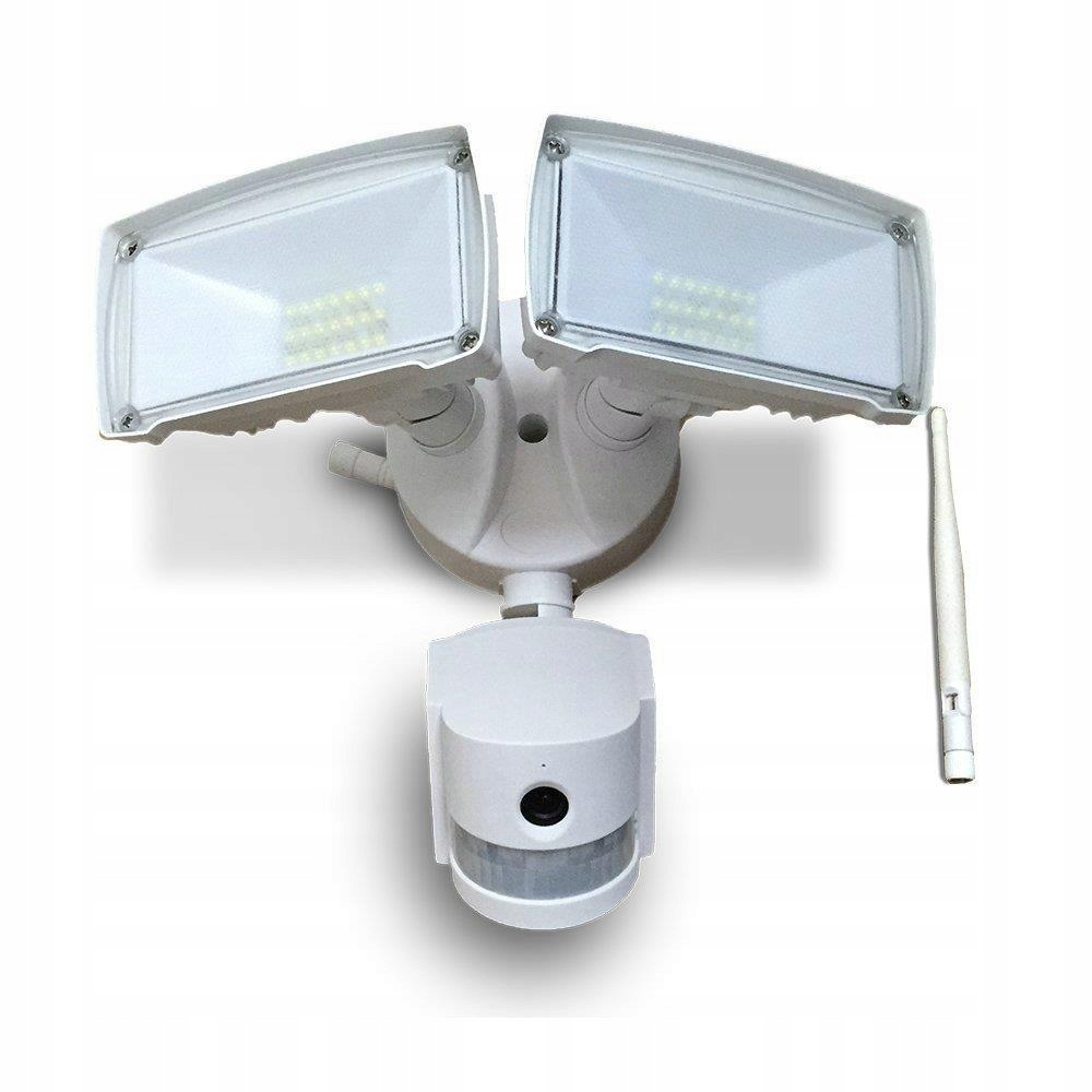 V-tac Led reflektor s kamerou Wi-fi 18W senzor pohybu bílý VT-4818
