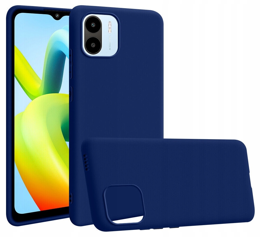

Etui Matowe Slim do Xiaomi Redmi A1 Szkło 9H