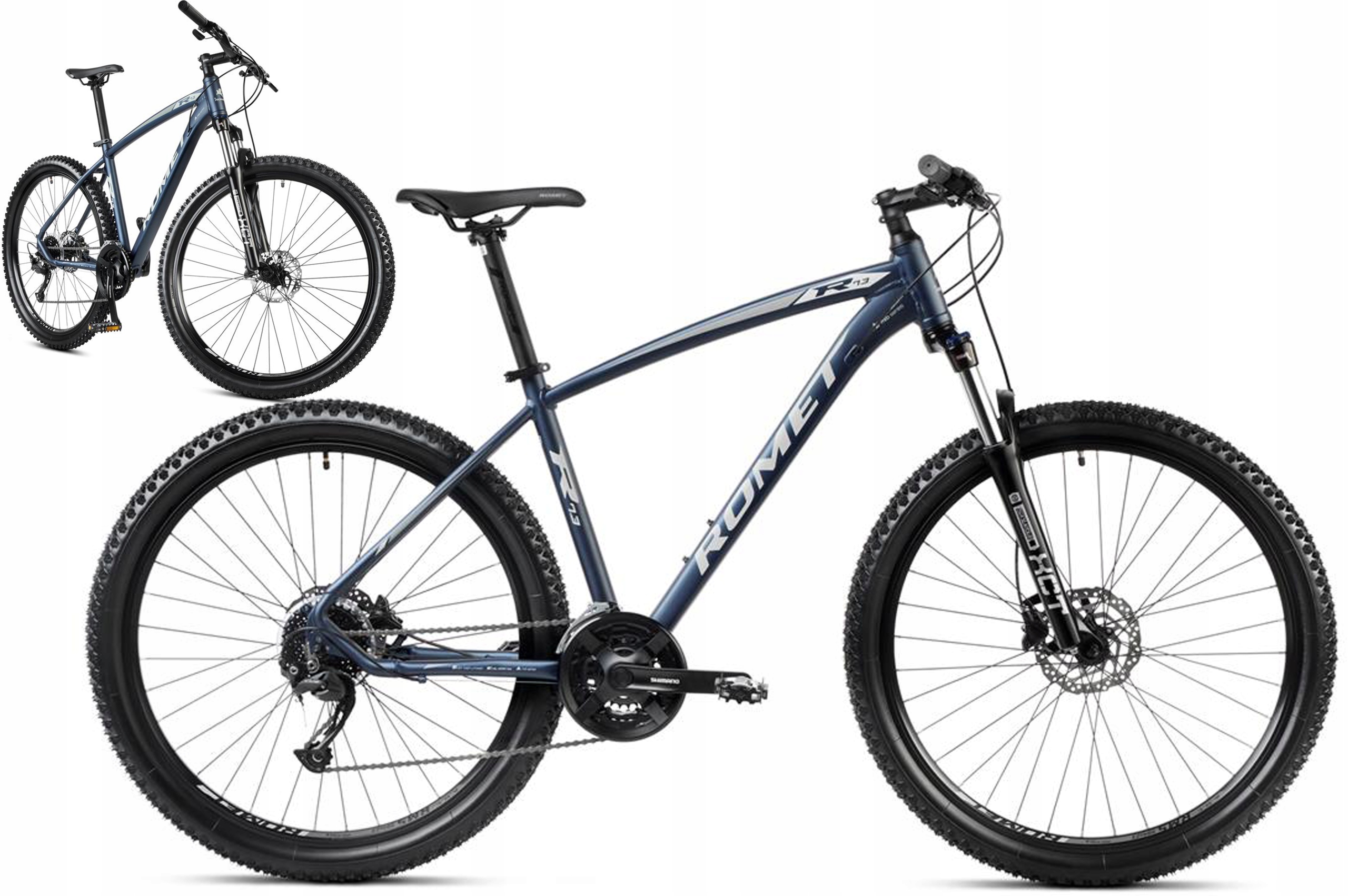 Rower Mtb 27,5" Romet Rambler R7.3 rama XL 20" granatowy szary R25