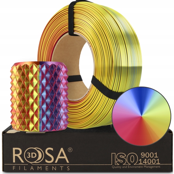 Filament ROSA3D Pla ReFill 1,75mm 1kg Magic Silk Carnival