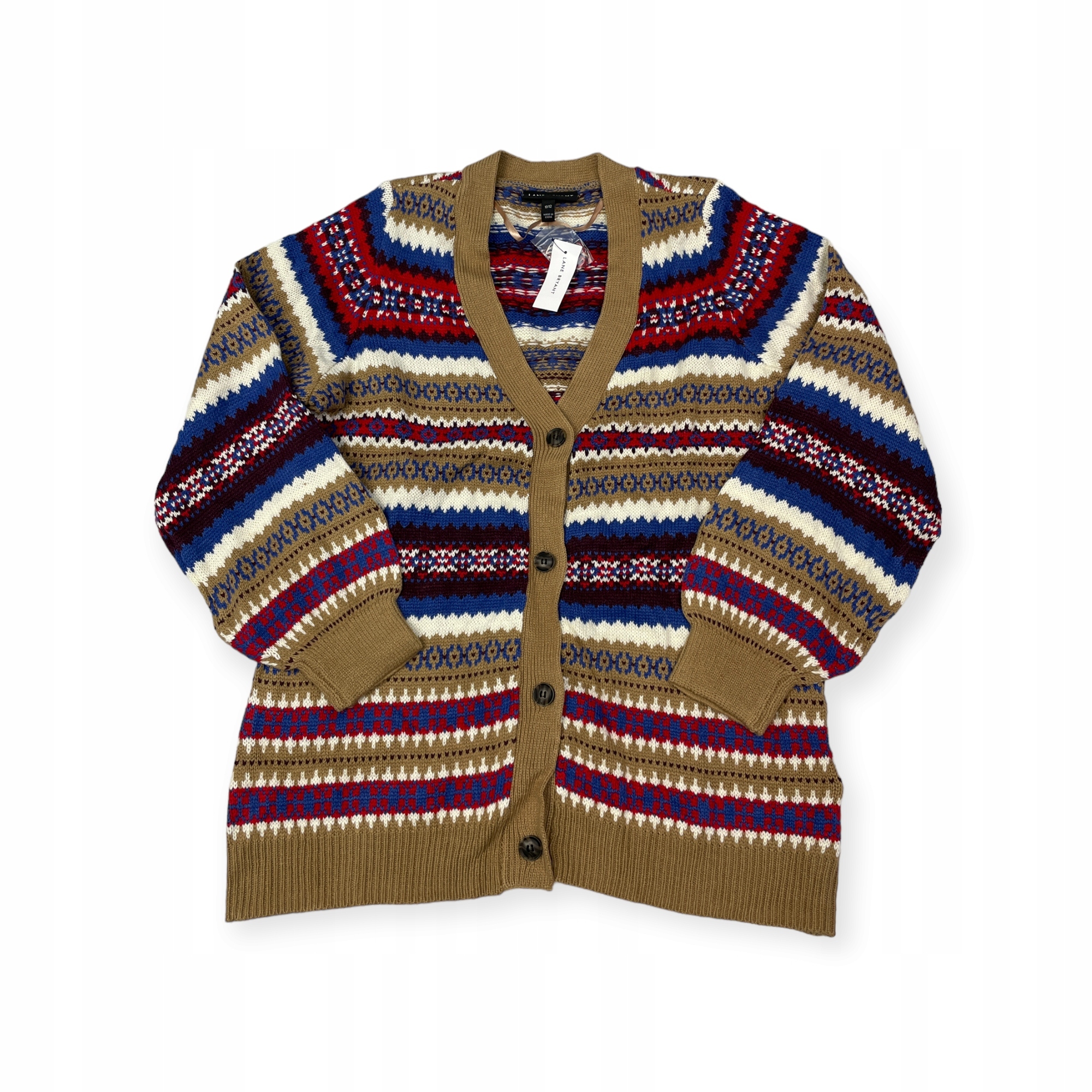 Dámský kardigranový svetr Lane Bryant 10/12