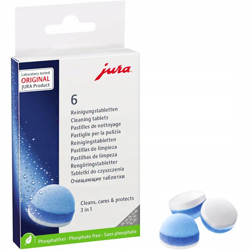 

Jura Oryginalne Tabletki czyszczące ekspres 6 szt