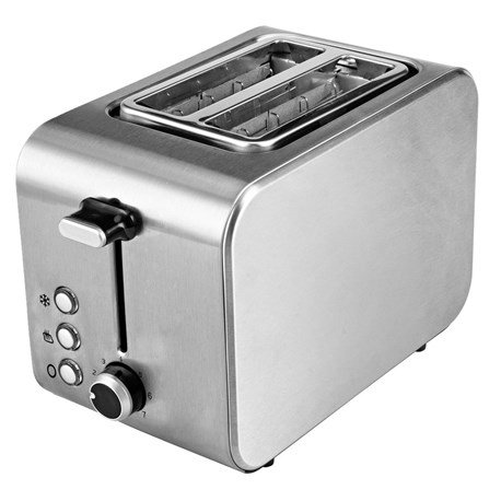Stylový toustovač s regulací ohřevu o výkonu 850 W, 7 stop