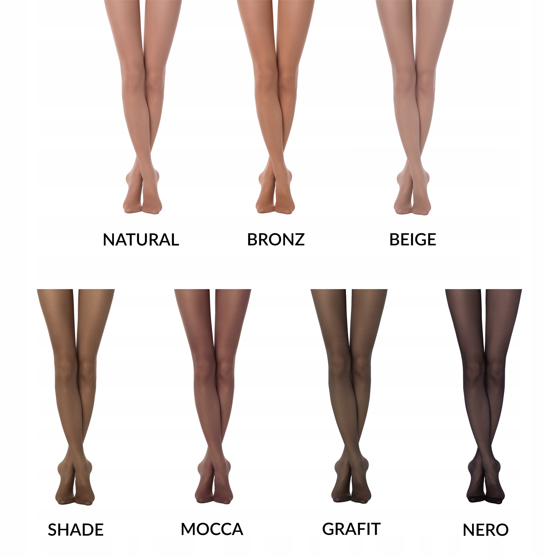 Rajstopy damskie Conte Nuance 20 den BEIGE 5 mat Typ gładkie