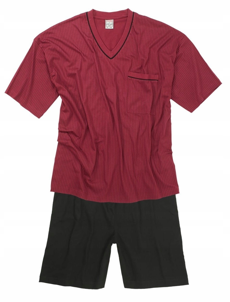 Adamo Velké Velikosti Pánské Pyžamo Bavlna 4XL