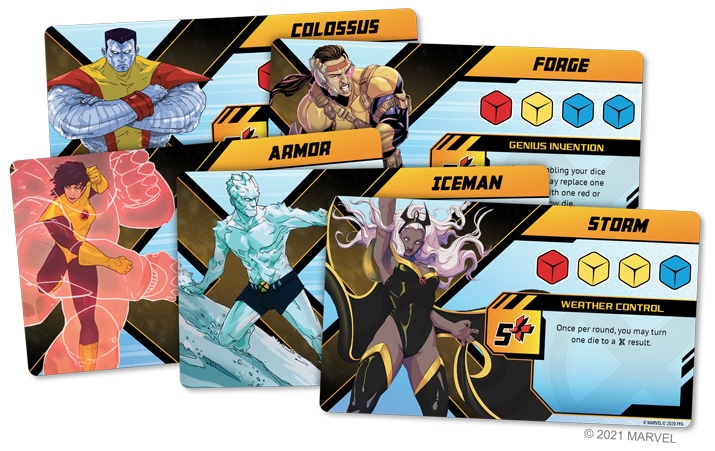 Gra MARVEL X-MEN Mutant Insurrection REBEL Typ Podstawa