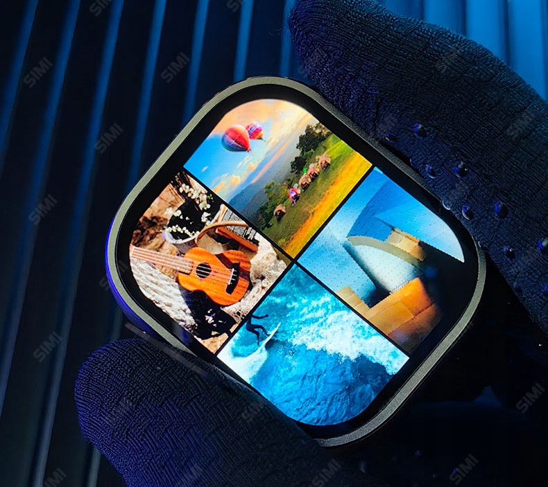 SMARTWATCH MĘSKI SPORTOWY HELLO WATCH3 AMOLED 4GB Z FUNKCJA ROZMOWY POMIARY Obsługa ładowania bezprzewodowego tak