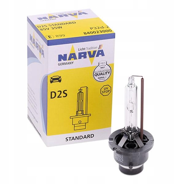 

Narva Ksenon D2S 35W 85V Standard 4300K Xenon 1szt