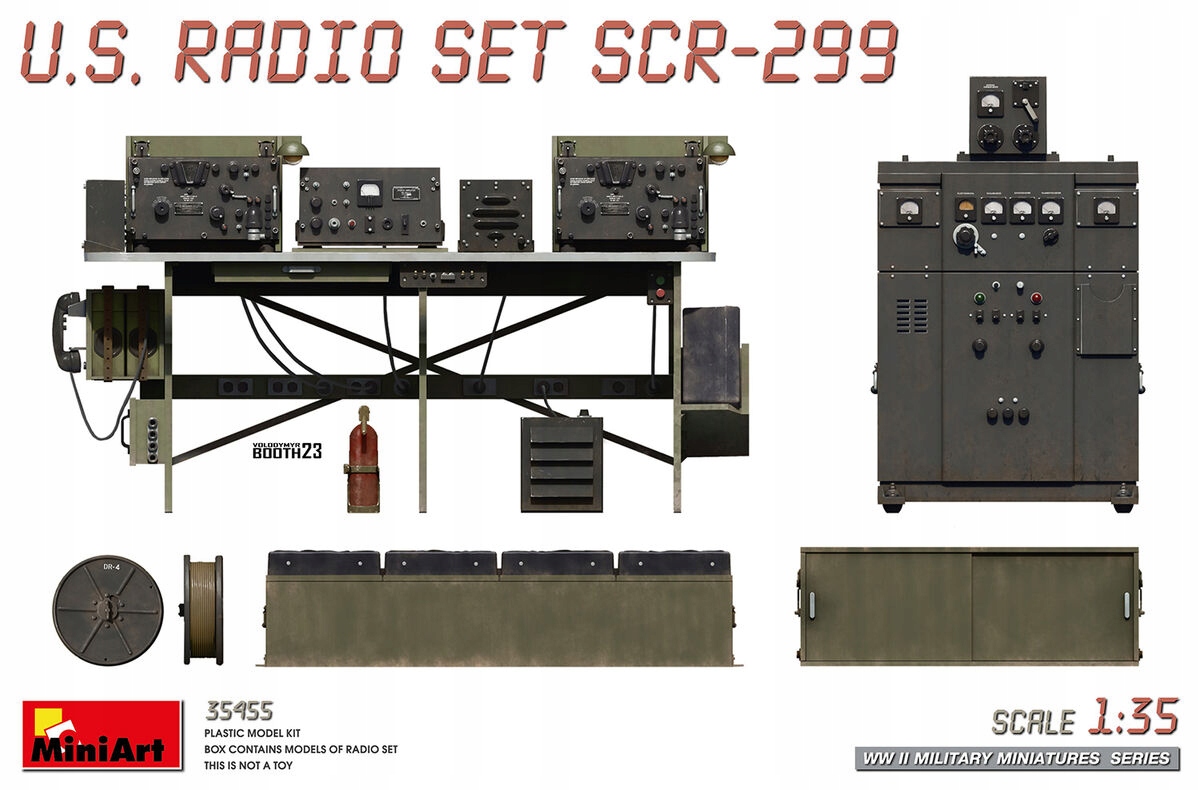 MiniArt 35455 Us Radio Set SCR-299