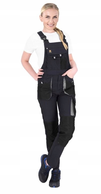 Spodnie Robocze Ochronne Ogrodniczki Damskie Na Szelkach Ox-fio