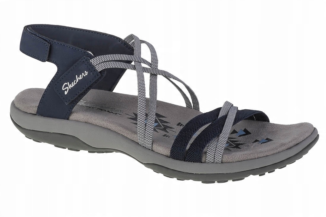 

damskie sandały Skechers Reggae 163112-NVY r.39