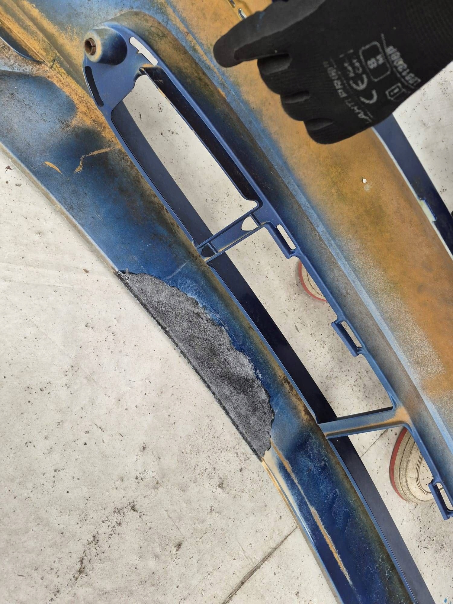 MERCEDES SL V 5 R230 01-06 bumper front front washer