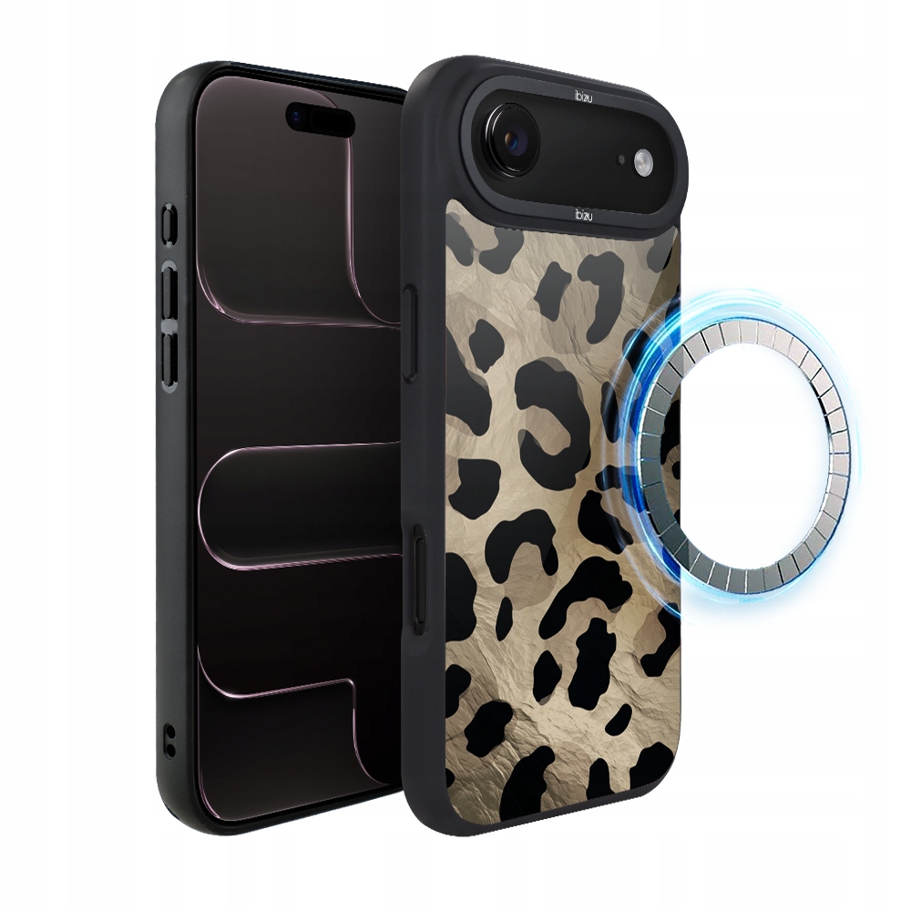 Matný Pouzdro pro iPhone Air Ibizu DropGuard s MagSafe, barva Wild Leopard