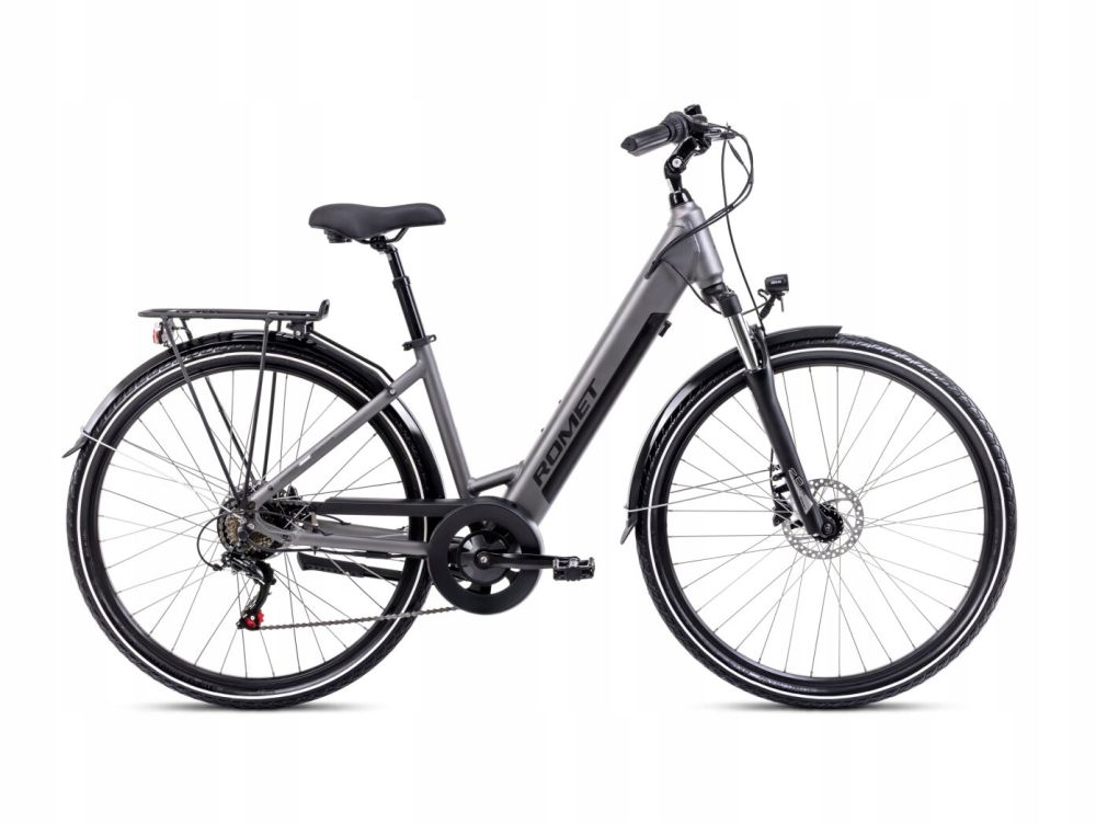 Rower elektryczny dla mężczyzny dla kobiety niski przekrok Romet Wave 1.0