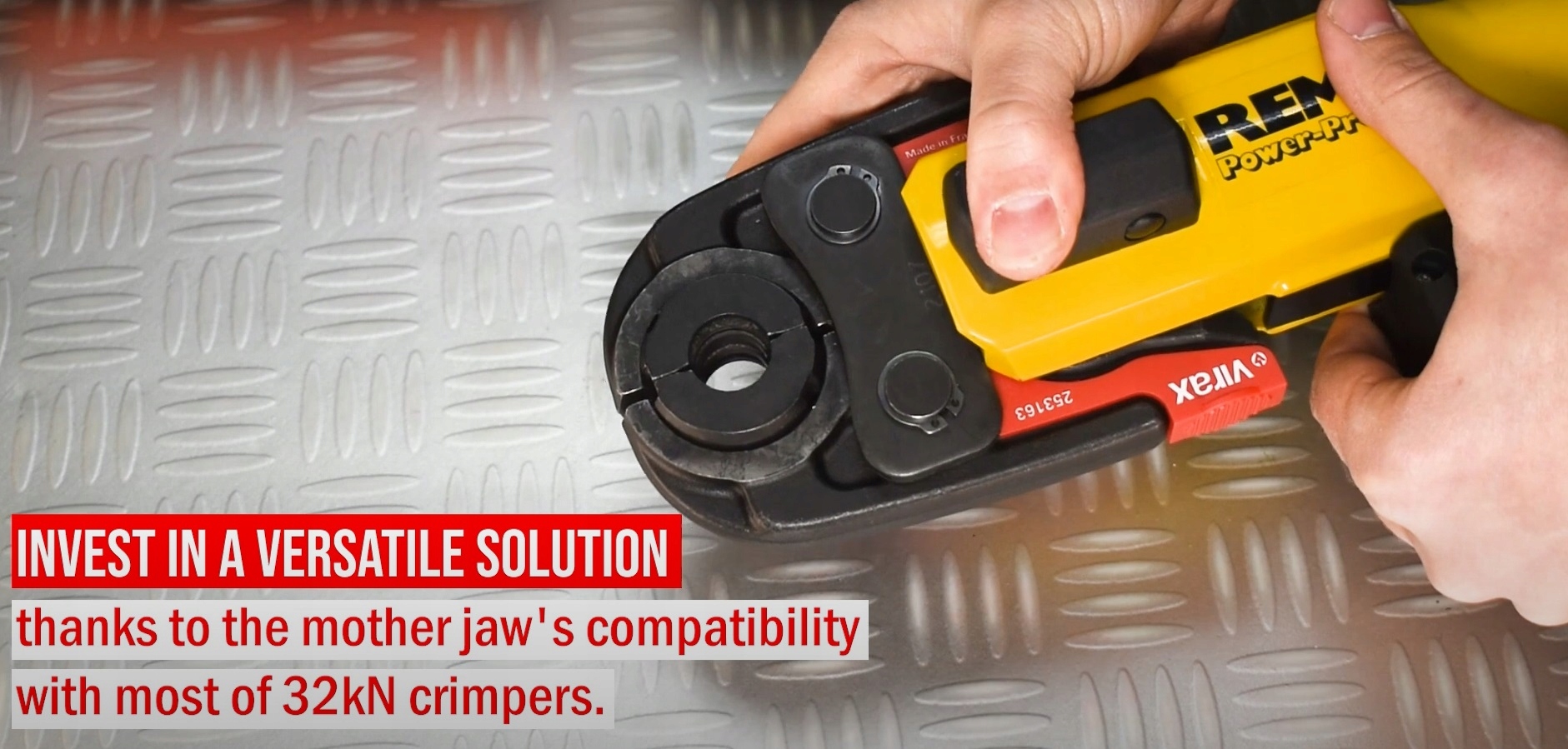 Zacisk główny 32 kN VIRAX ROTHENBERGER U, TH, M V 253163 Marka Virax