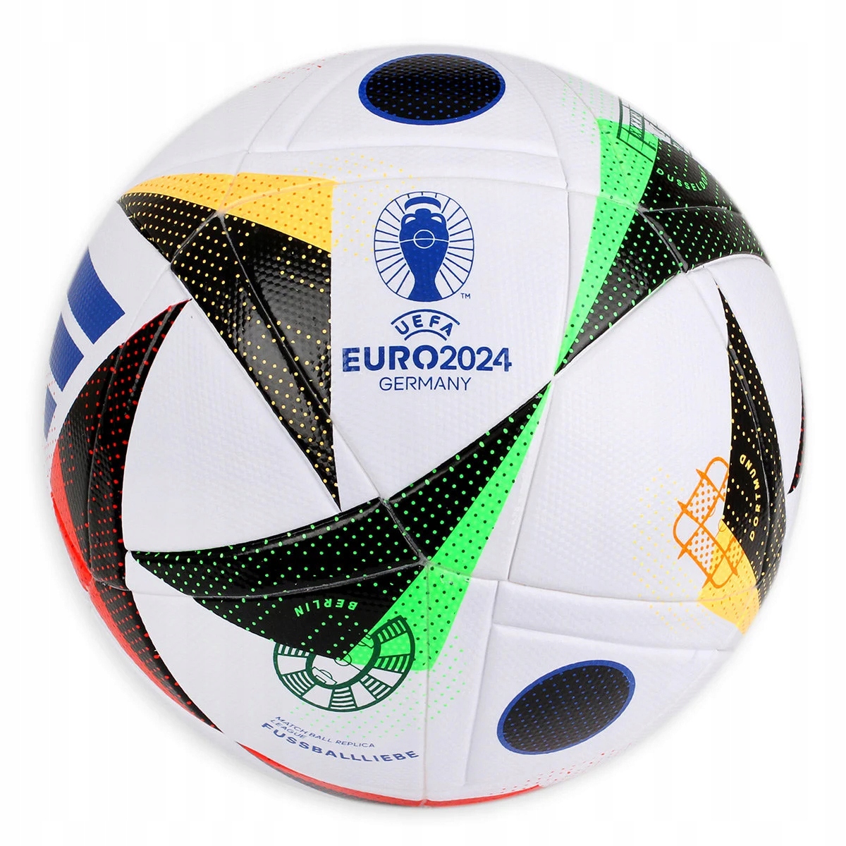 PIŁKA NOŻNA ADIDAS EURO 2024 FUSSBALLLIEBE LEAGUE BOX IN9369 Treningowa r.5 Kod producenta IN9369