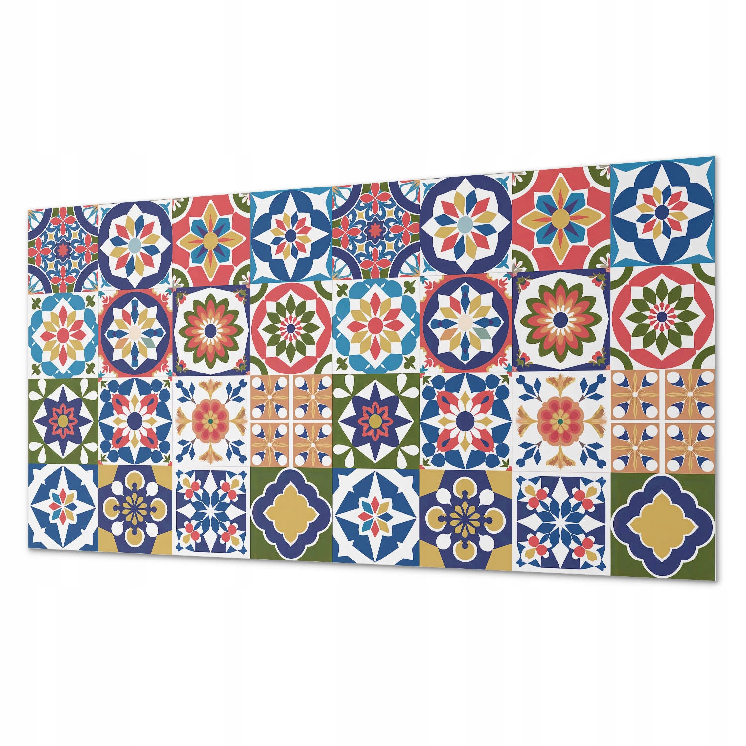 Dekoratívny vinylový panel Štýlové štvorce v mozaikovom dizajne 120 x 60 cm
