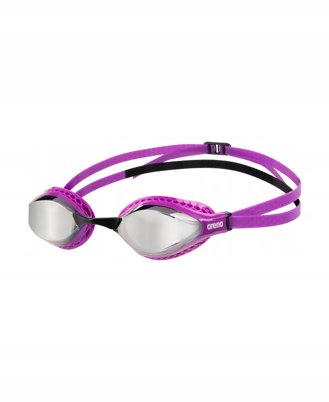 Okulary pływackie dla dorosłych Arena Air-Speed Mirror Silver-purple