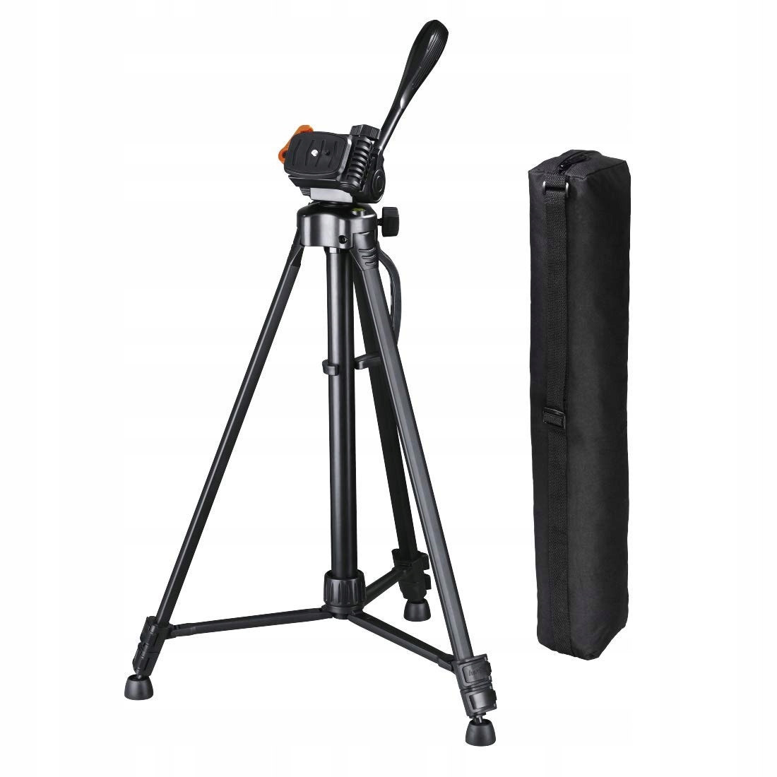 HAMA Statyw Gamma 153 Lekki Aluminiowy Statyw Fotograficzny 58-153 cm — miniatura 4