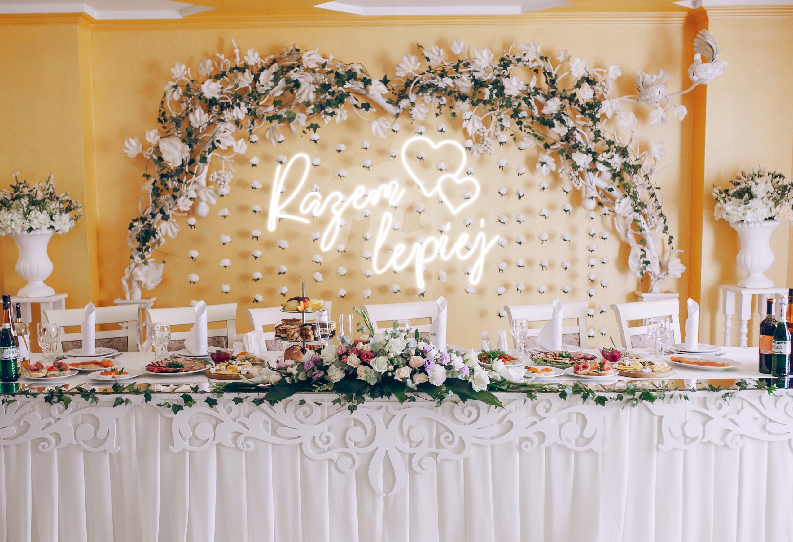 Neon LED Razem lepiej z sercem, ślub wesele dekoracja Waga produktu z opakowaniem jednostkowym 8 kg