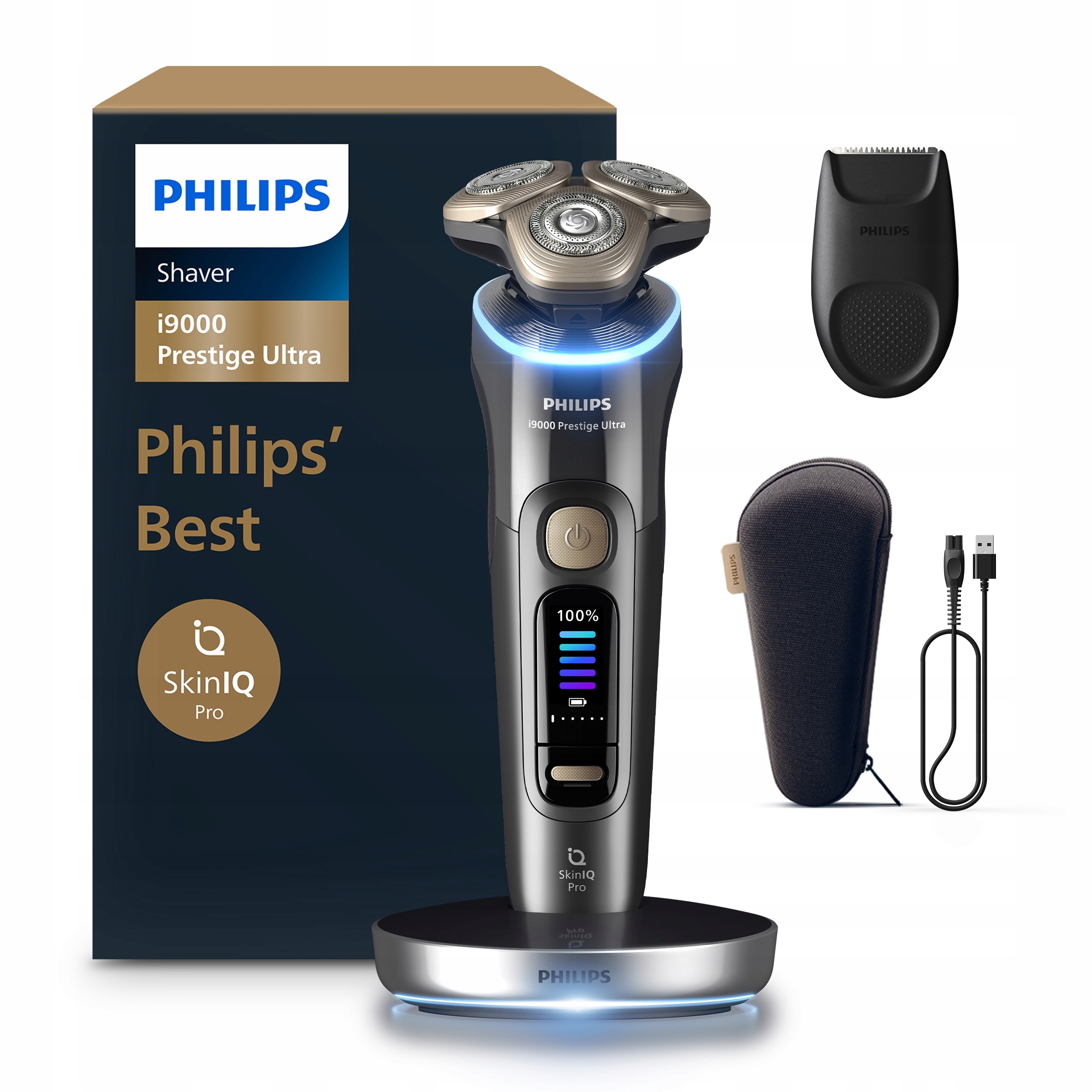 Golarka elektryczna męska i9000 Prestige Ultra SkinIQ Pro Philips XP9402/11