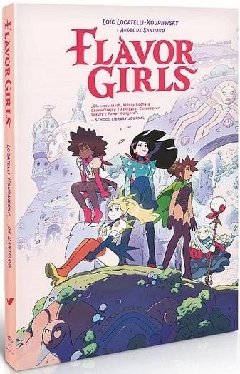 FLAVOR GIRLS LOIC LOCATELLI KOURNWSKY KSIĄŻKA