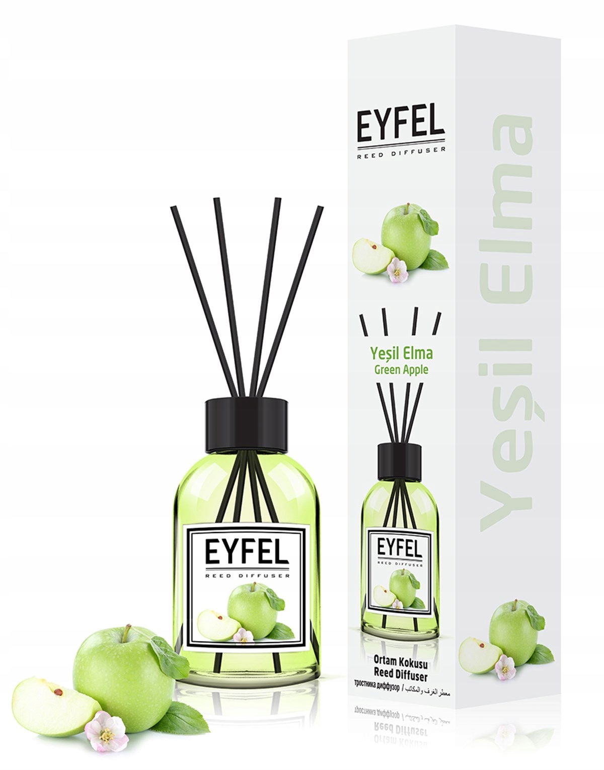 

Eyfel dyfuzor zapachowy z pat Zielone Jabłko 120ml