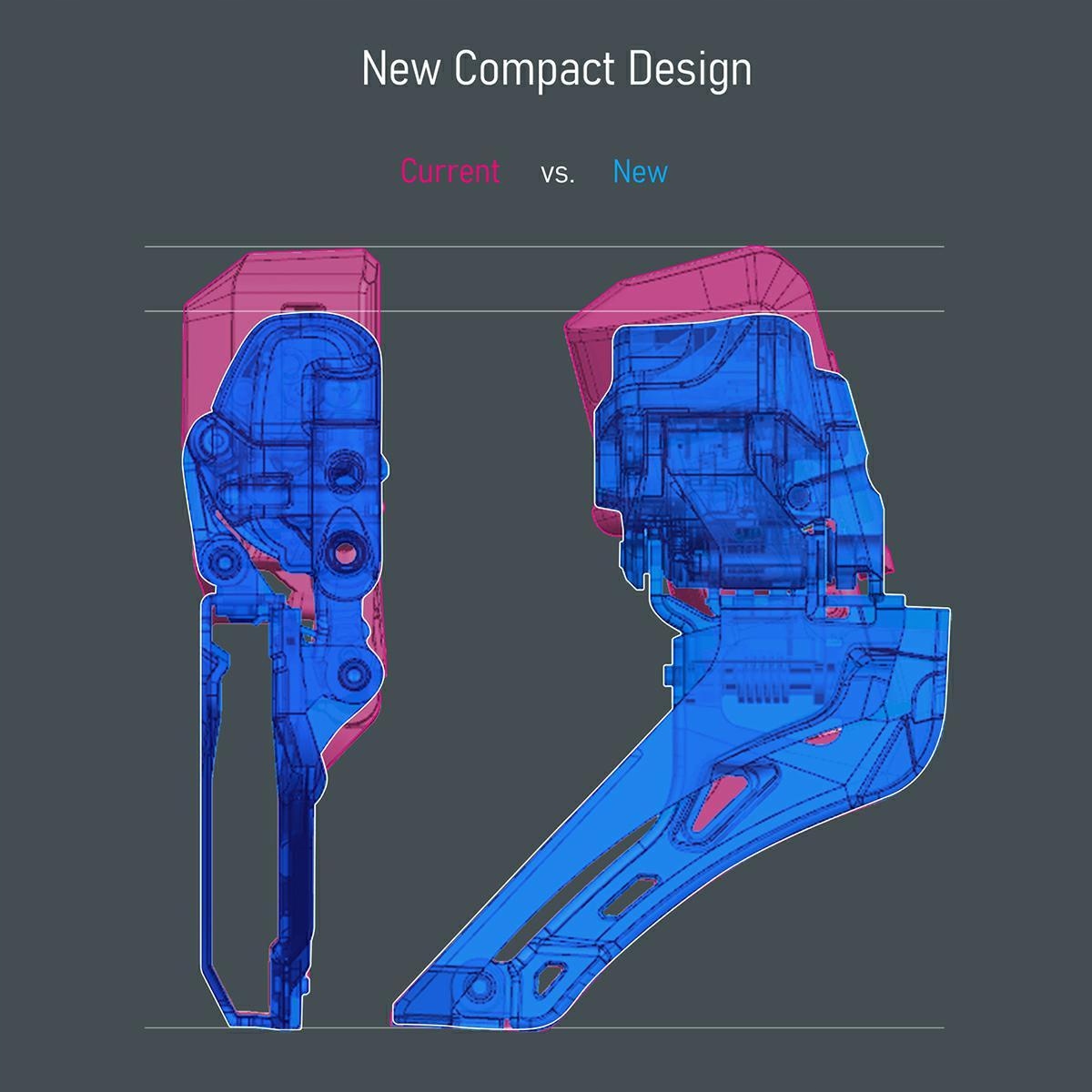 Przerzutka przód Ultegra FD-R8150 na hak 2rz Di2 Marka Shimano