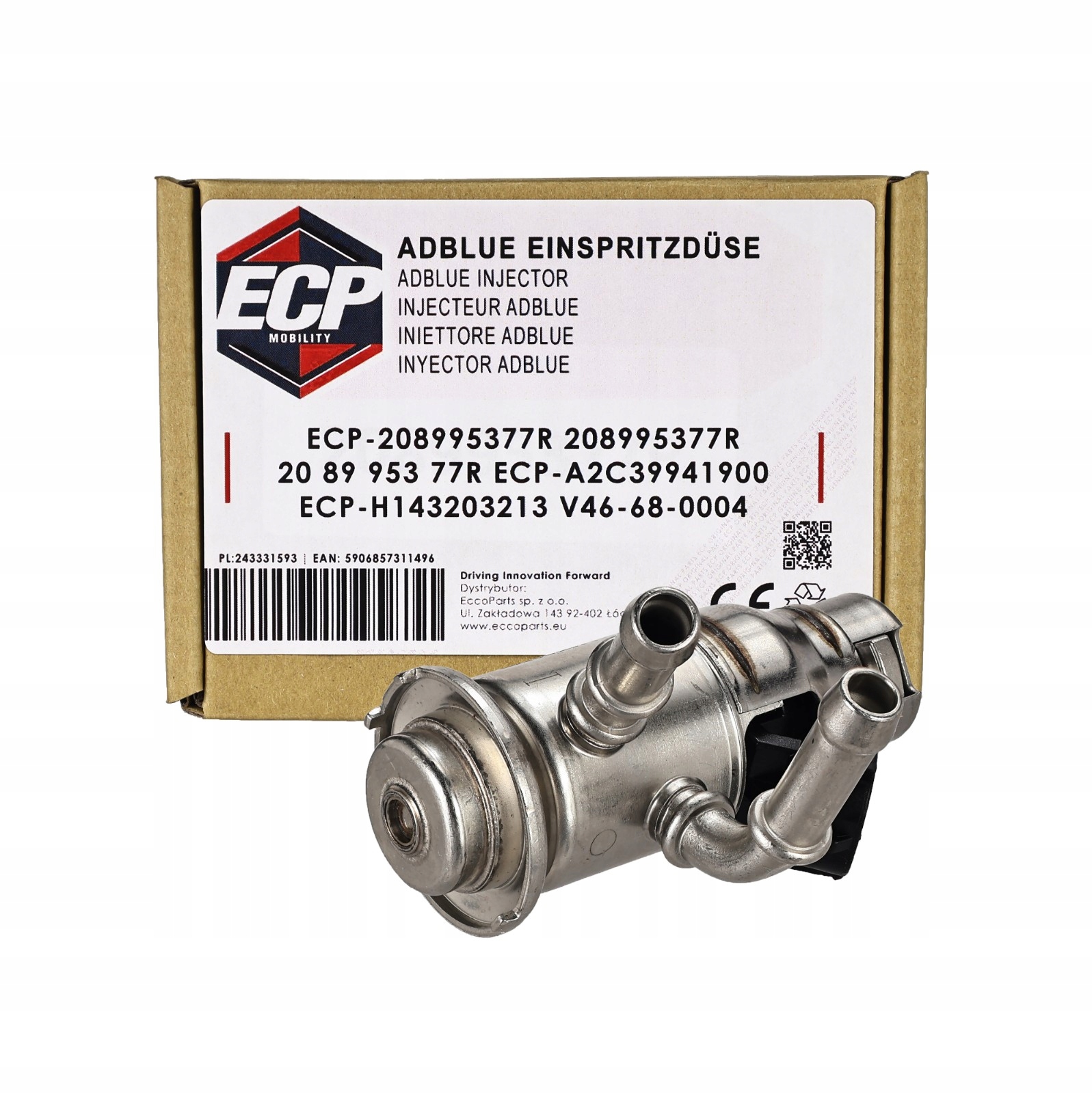 WTRYSKIWACZ WTRYSK ADBLUE 208995377R RENAULT CAPTUR II CLIO V KADJAR 1.5DCi