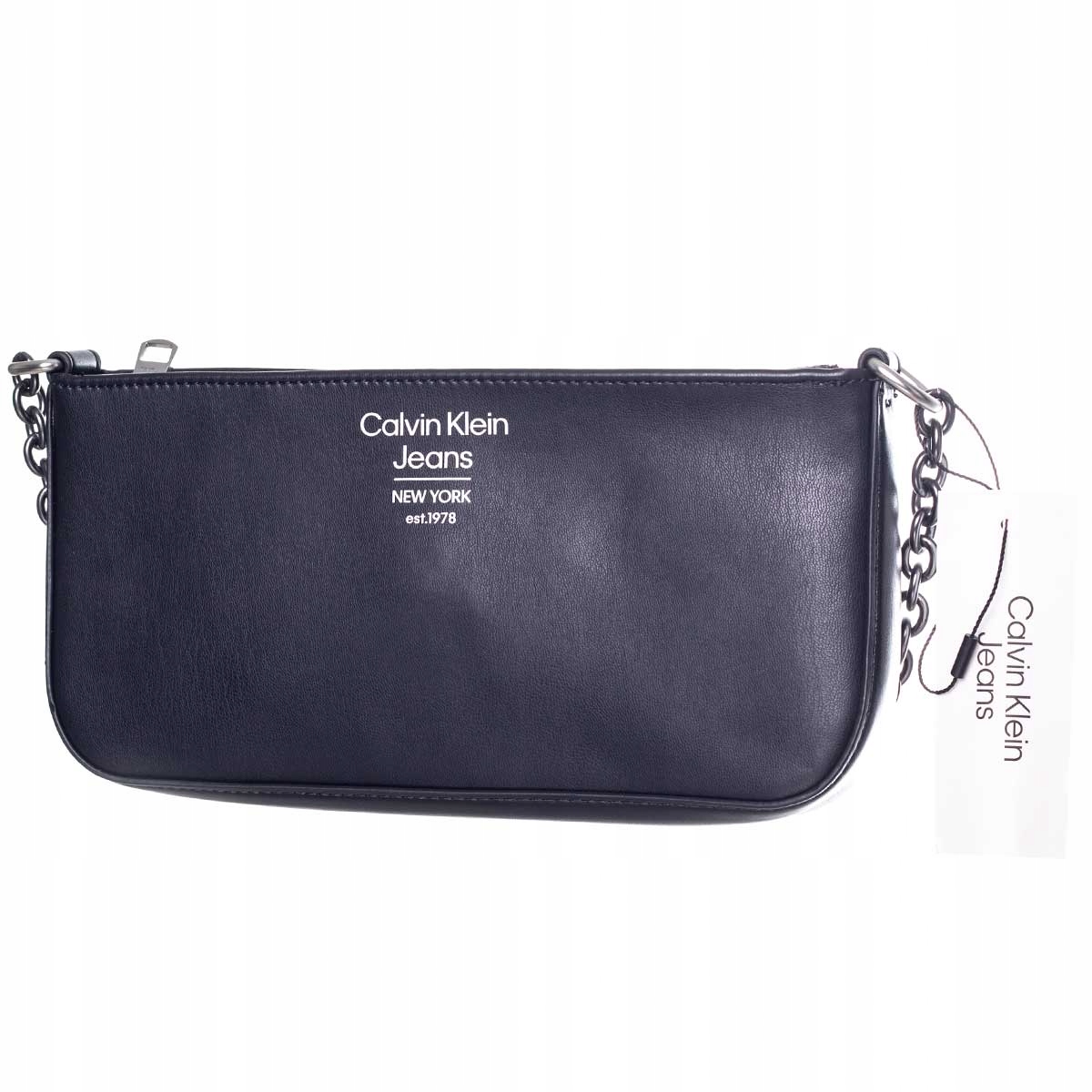 Calvin Klein Kabelka Sculpted Shoulder Spec Černá
