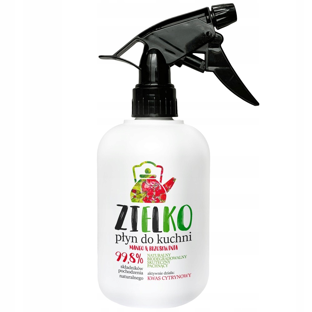 

Zielko Ekologiczny Płyn Kuchnia Tłuszcz Soda Mango
