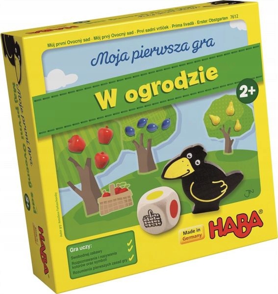 

Moja pierwsza Gra W ogrodzie edukacyjna Haba 2+