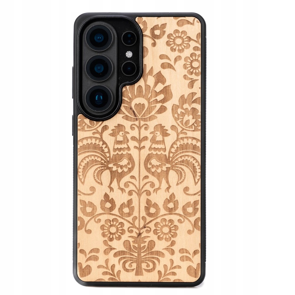 Dřevěné Pouzdro Bewood pro Samsung Galaxy S26 Ultra Polský Folk Aniegre