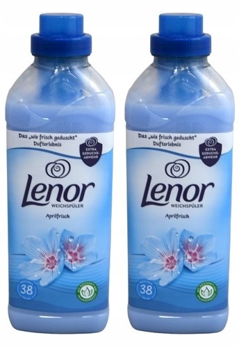 

2 x Lenor Aprilfrisch 950ml 38 płukań De