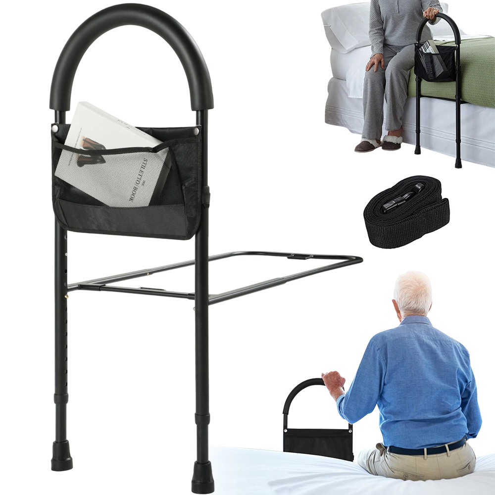 Uchwyt Boczny Łóżka Ochronna Poręcz Regulowana Wysokość Dla Seniorów