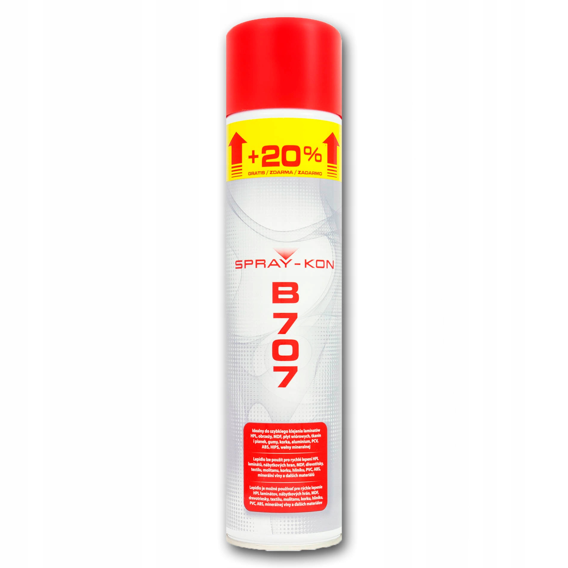 

Spray-Kon B707 600ML Klej Kontaktowy W Sprayu