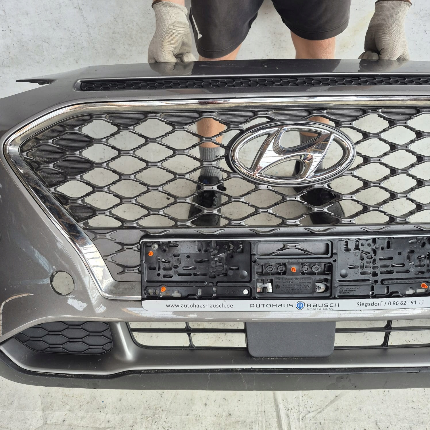 HYUNDAI KONA and 1 17-20 bumper front front