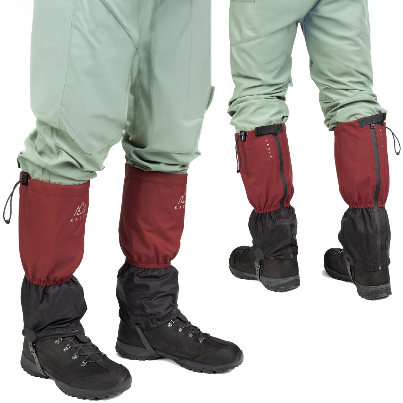 Stuptuty KADVA Nego bordowy REGULOWANY PASEK TPU