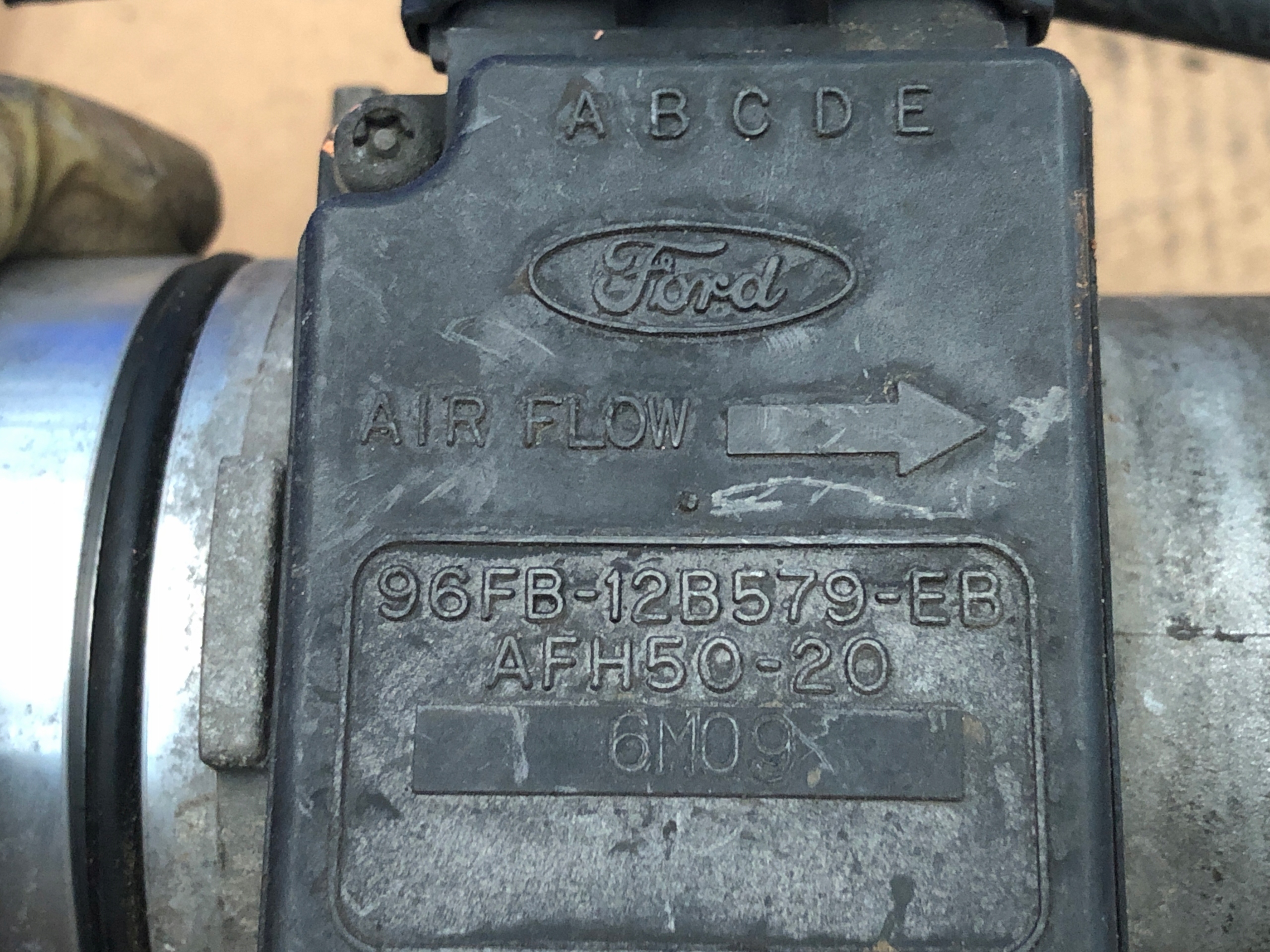 flow meter Ford Curier 1.3B 96FB-12B579-EB