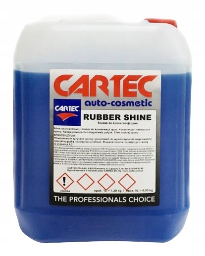 CARTEC RUBBER SHINE 5L-ПРОПИТКА С БЛЕСКОМ